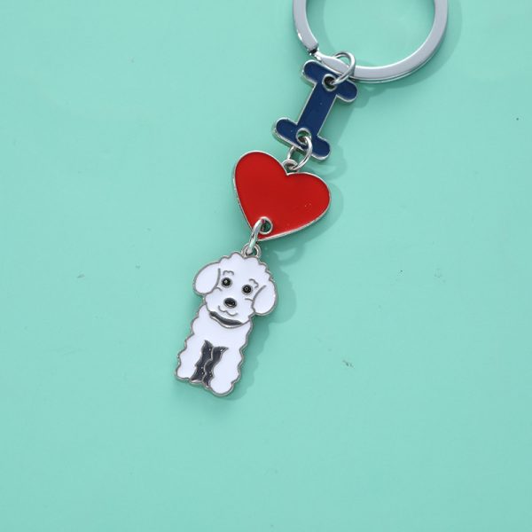 Lovely Dog Keychain