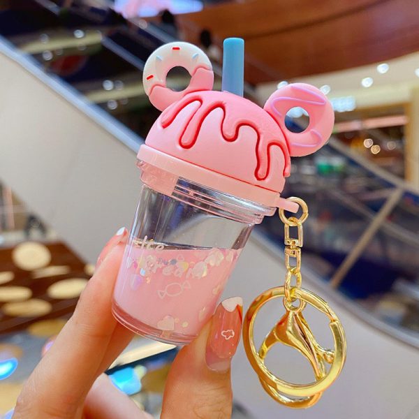 Boba Milk Tea Keychain