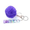 Card Clamp Plush Keychain