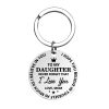 Daughter & Son Keychain