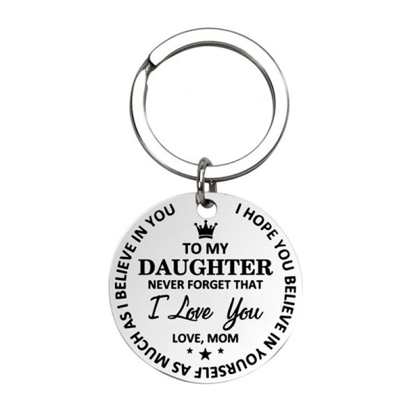 Daughter & Son Keychain