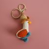 Woven Duck Keychain