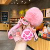 Milk Cat Claw Keychain