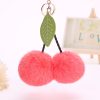 Cherry Plush Keychain