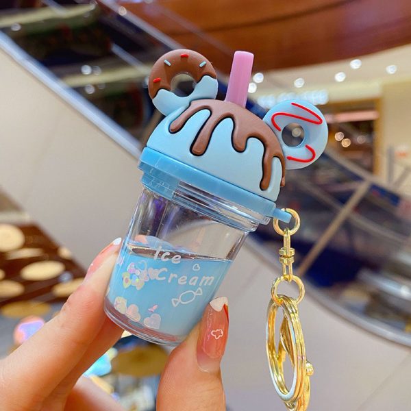 Boba Milk Tea Keychain