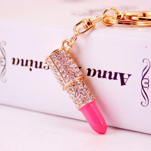 Lipstick Keychain