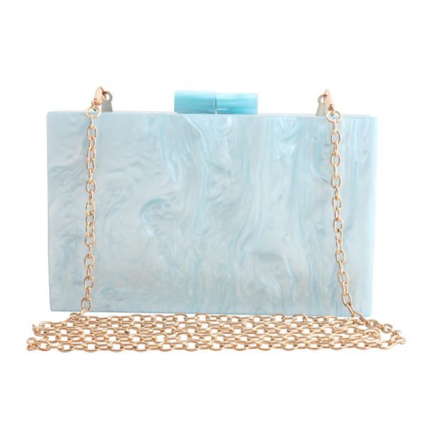 Clara Marble Clutch
