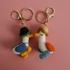 Woven Duck Keychain