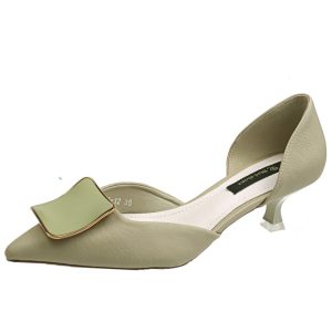 Sage Low Heels