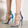 Pipa Rhinestone Heel Sandals