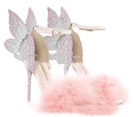 Butterfly Heel Sandals