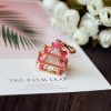 Vintage Japanese Temple Keychain
