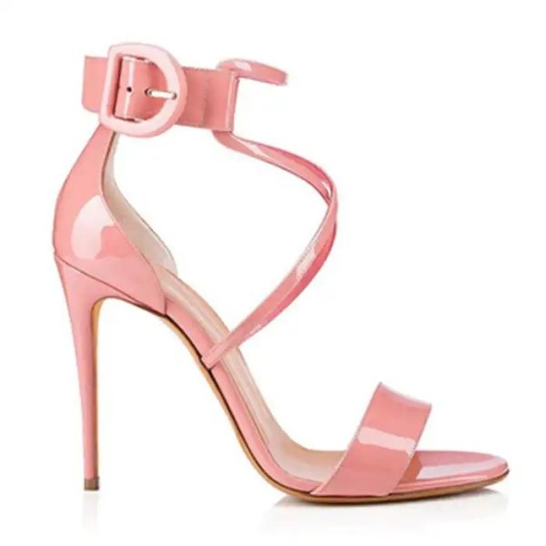 Zulie Colorful Heel Sandals