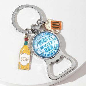 Beer Bottle Opener Keychain
