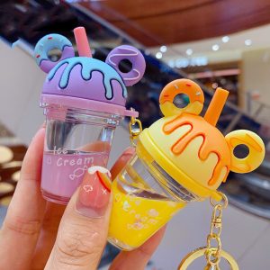 Boba Milk Tea Keychain