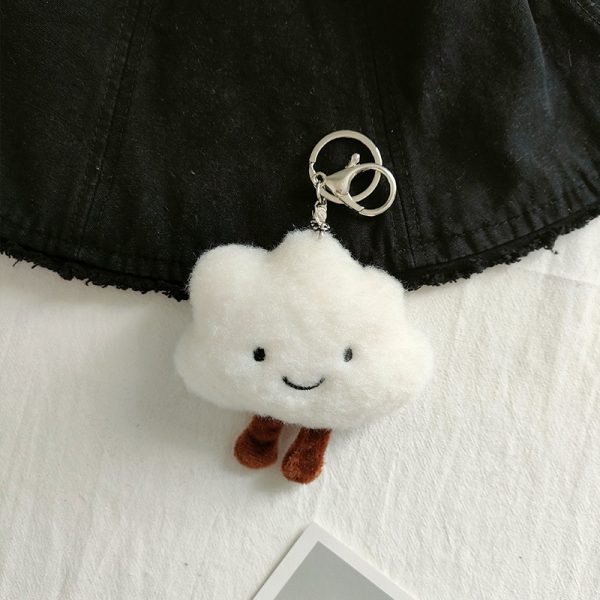 Cloud Plush Keychain