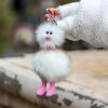 Ostrich Keychain