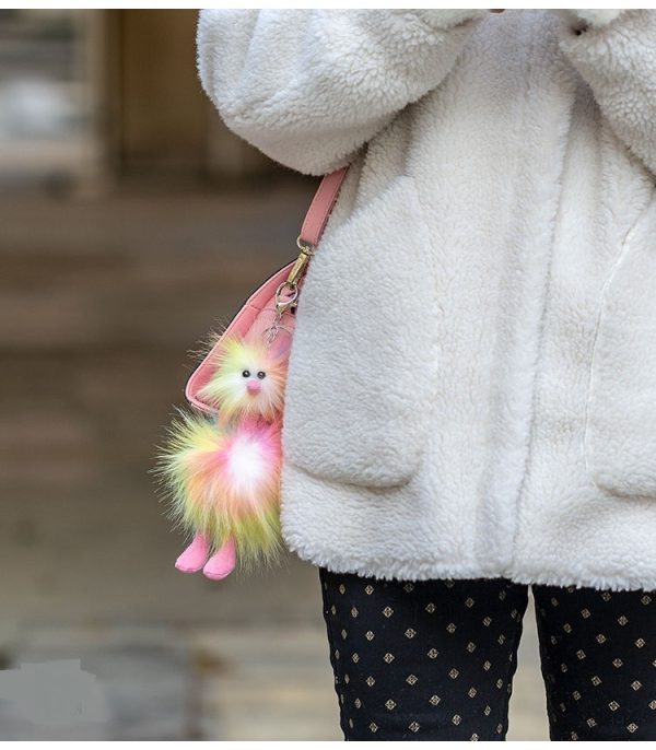 Ostrich Keychain