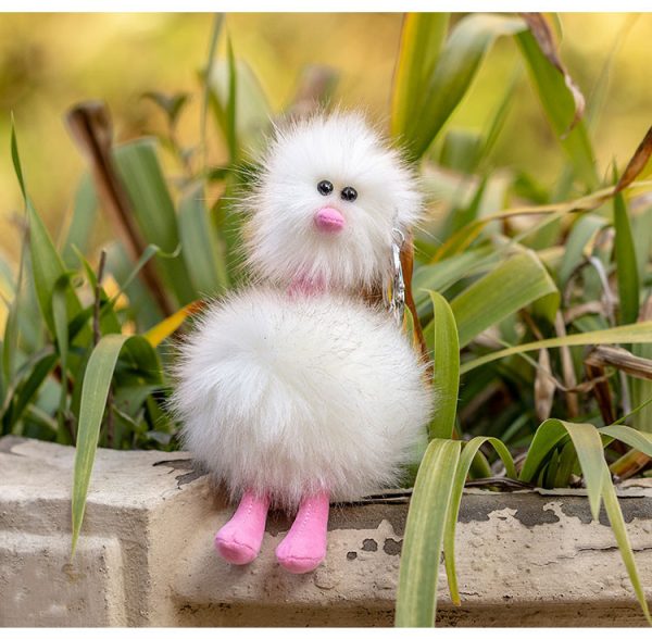 Ostrich Keychain