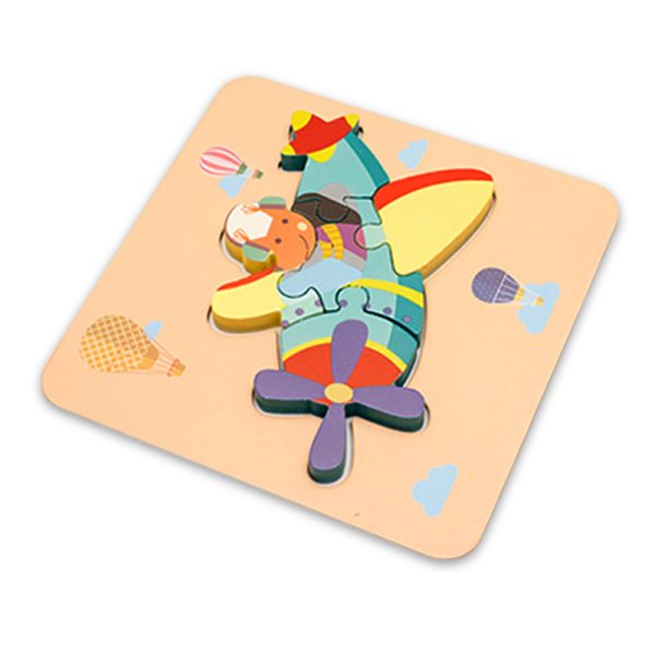 Cartoon Animal Puzzle Board