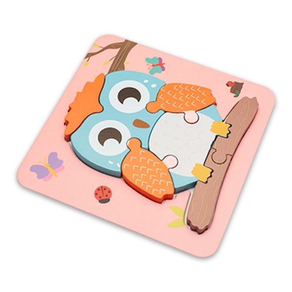 Cartoon Animal Puzzle Board