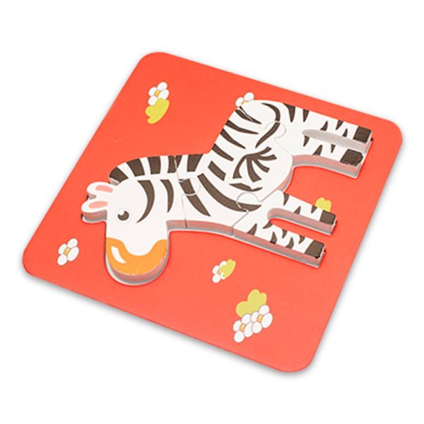 Cartoon Animal Puzzle Board