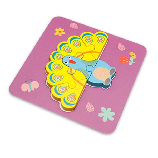 Cartoon Animal Puzzle Board