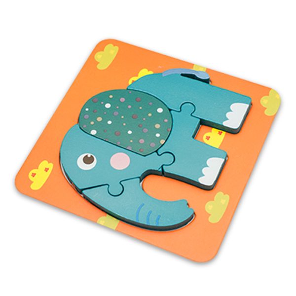 Cartoon Animal Puzzle Board