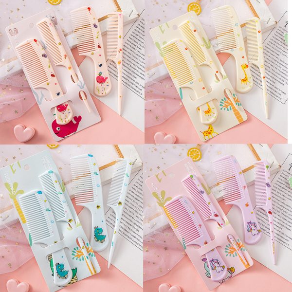 Cartoon Animal Kids Comb Set