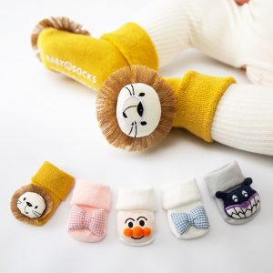 Cartoon Cotton Anti Slip Socks