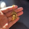 Greek Warrior Helmet Keychain