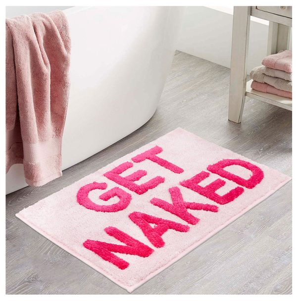 English Jacquard Letters Absorbent Floor Mat Home Door Mat Home