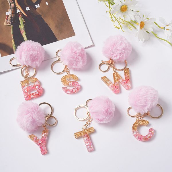 Letter Keychain