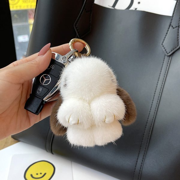 Strass Claw Rabbit Keychain