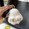 Strass Claw Rabbit Keychain