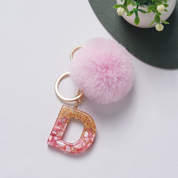 Letter Keychain