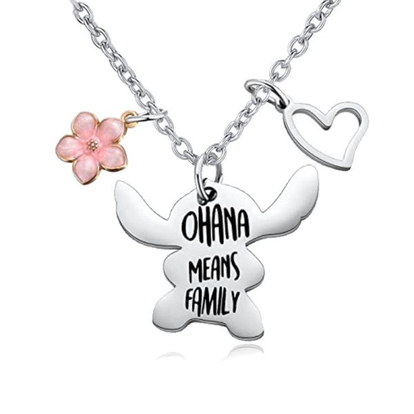 OHANA Means Family Keychain
