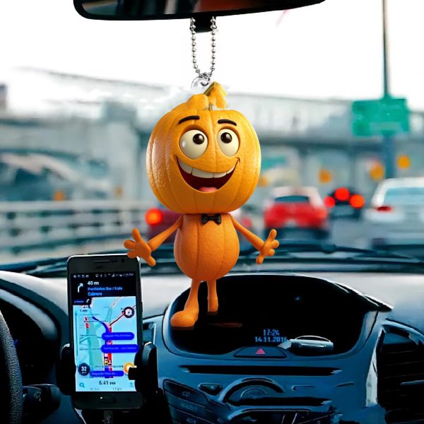 Pumpkin Keychain