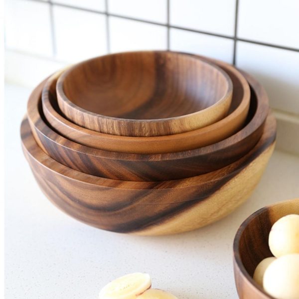 Natural Wood Bowls