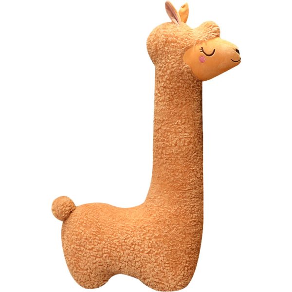 Large Alpaca Plush Pillow