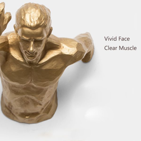 Athlete Wall Figure