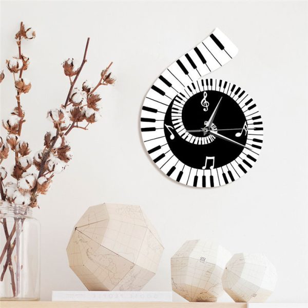 Piano Wall Clock