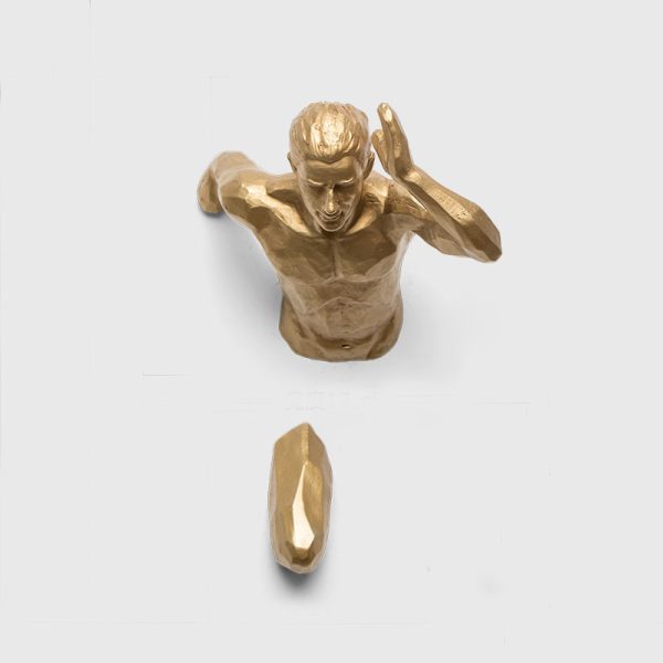 Athlete Wall Figure