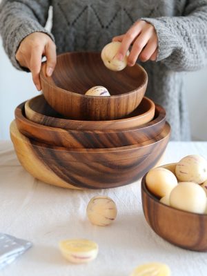 Natural Wood Bowls