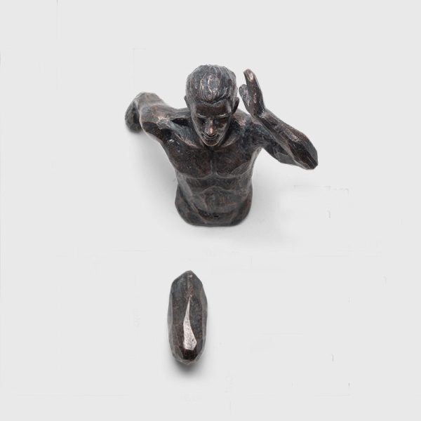 Athlete Wall Figure