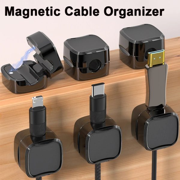 Magnetic Desk Cable Organizer