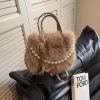 Krystal Fur Pearl Bag