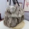 Krissa Fox Fur Bag
