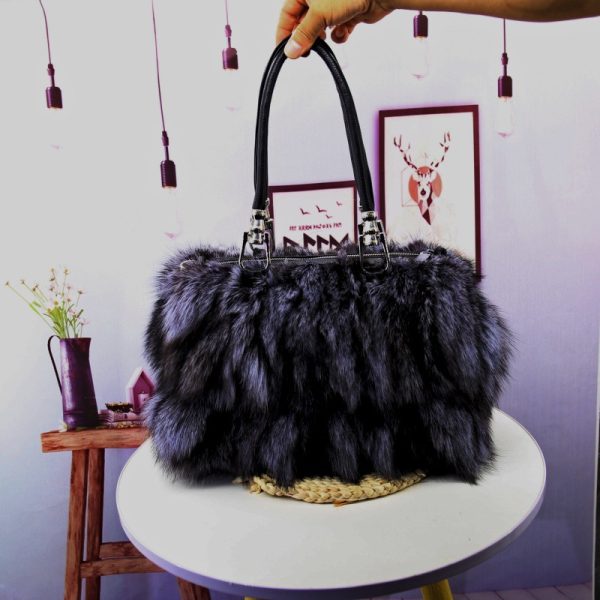 Krissa Fox Fur Bag