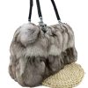 Krissa Fox Fur Bag